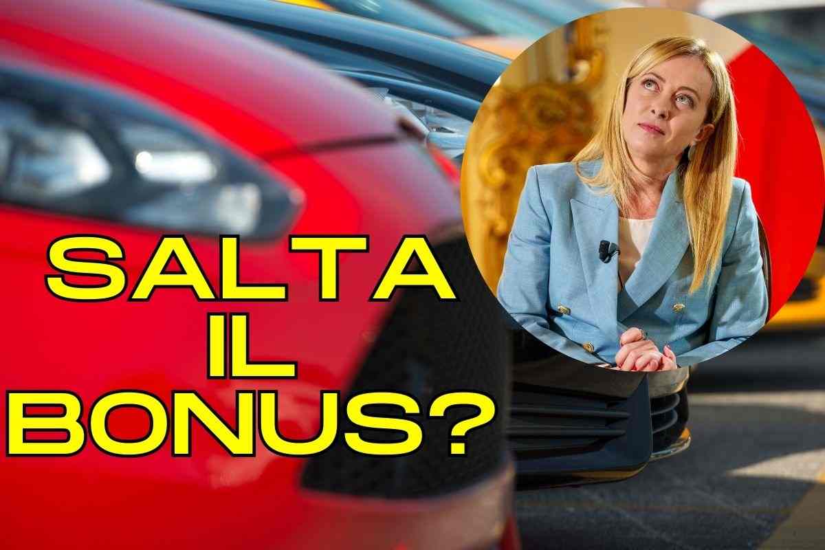 Auto elettrica Governo bonus