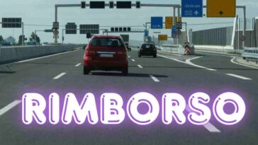 Cantiere autostrada rimborso