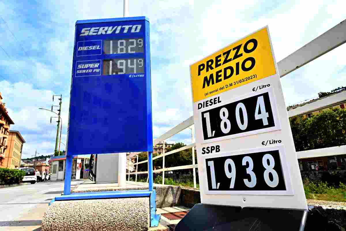 benzina italia