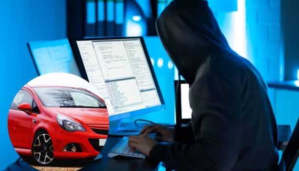 Hacker auto Jaguar Land Rover