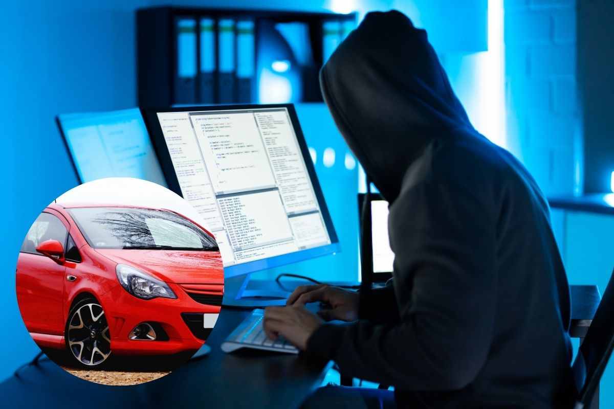 Hacker auto Jaguar Land Rover