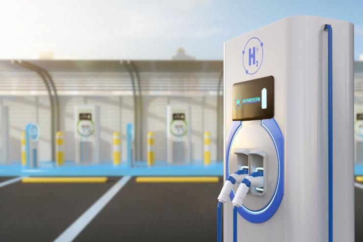 Idrogeno auto elettrico batteria