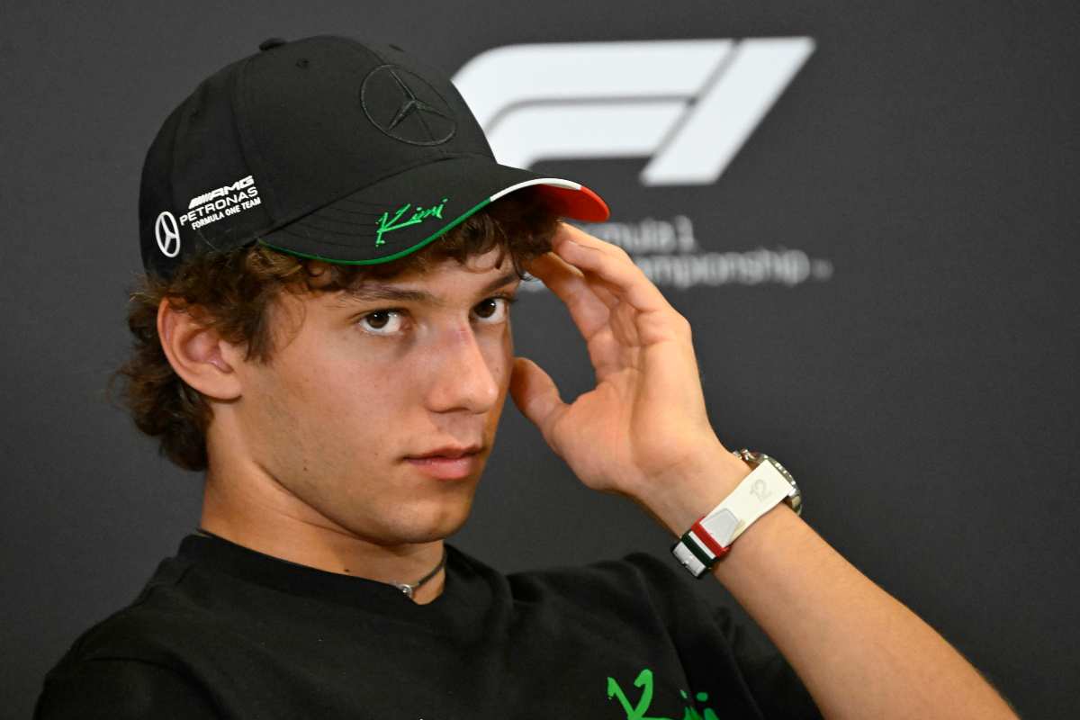 Kimi Antonelli Mercedes F1 addio