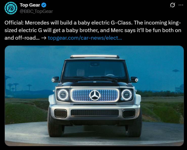 Mercedes Baby Classe G