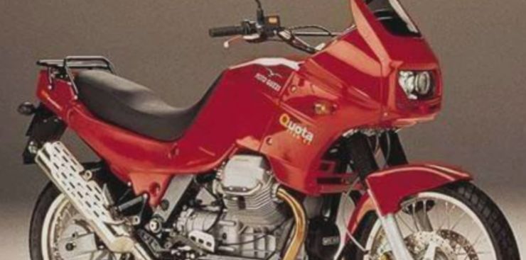 BMW GS Moto Guzzi Quota 1100 ES