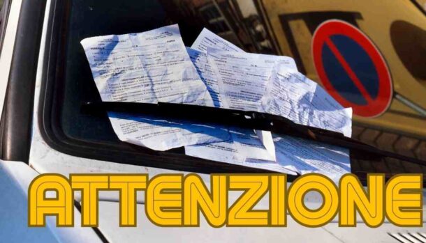 Multa parabrezza truffa attenzione