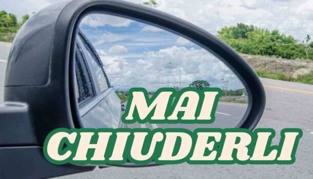 Specchietto auto attenzione multa