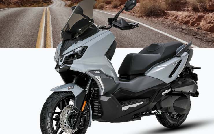 Scooter SYM ADX 300 novità