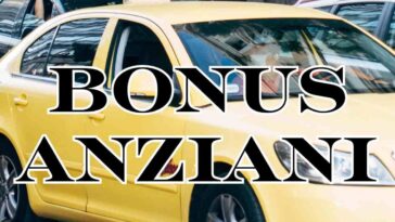 Taxi bonus anziani