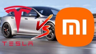 Tesla Model S Xiaomi SU7
