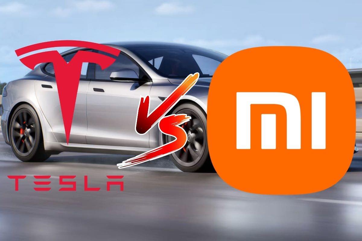 Tesla Model S Xiaomi SU7