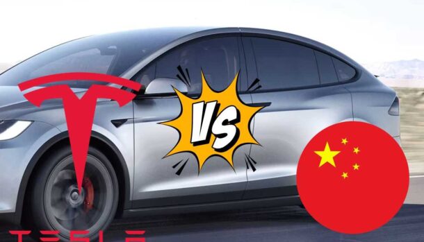 Tesla Model X Byd Seal 6