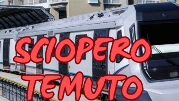 Treno sciopero trasporti