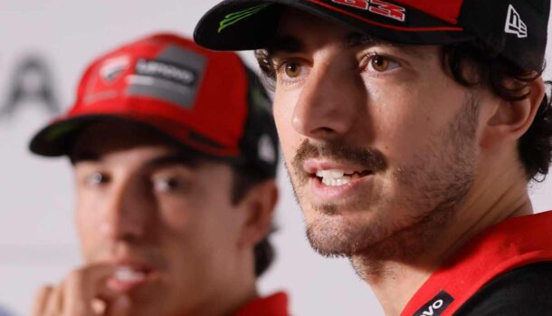 L’ammissione di Bagnaia su Marc Marquez