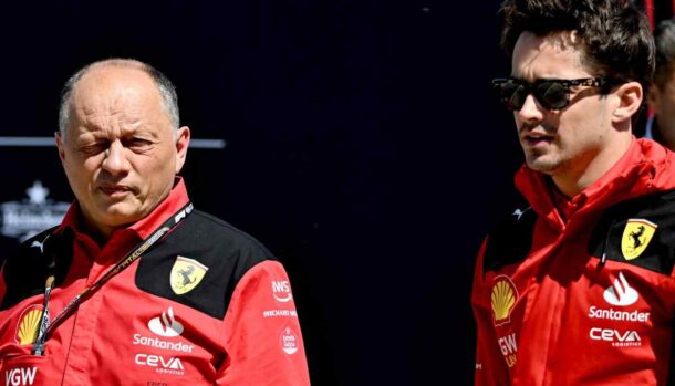 L’ammissione di Leclerc su Vasseur