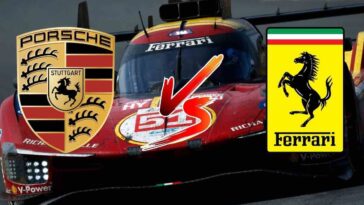 Ferrari Porsche WEC addio