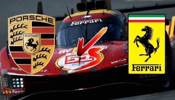 Ferrari Porsche WEC addio
