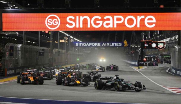Vetture di Formula 1 a Singapore
