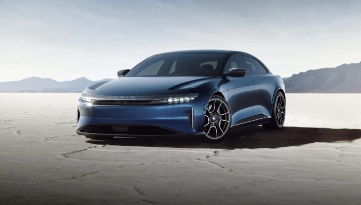 La Lucid Air Sapphire
