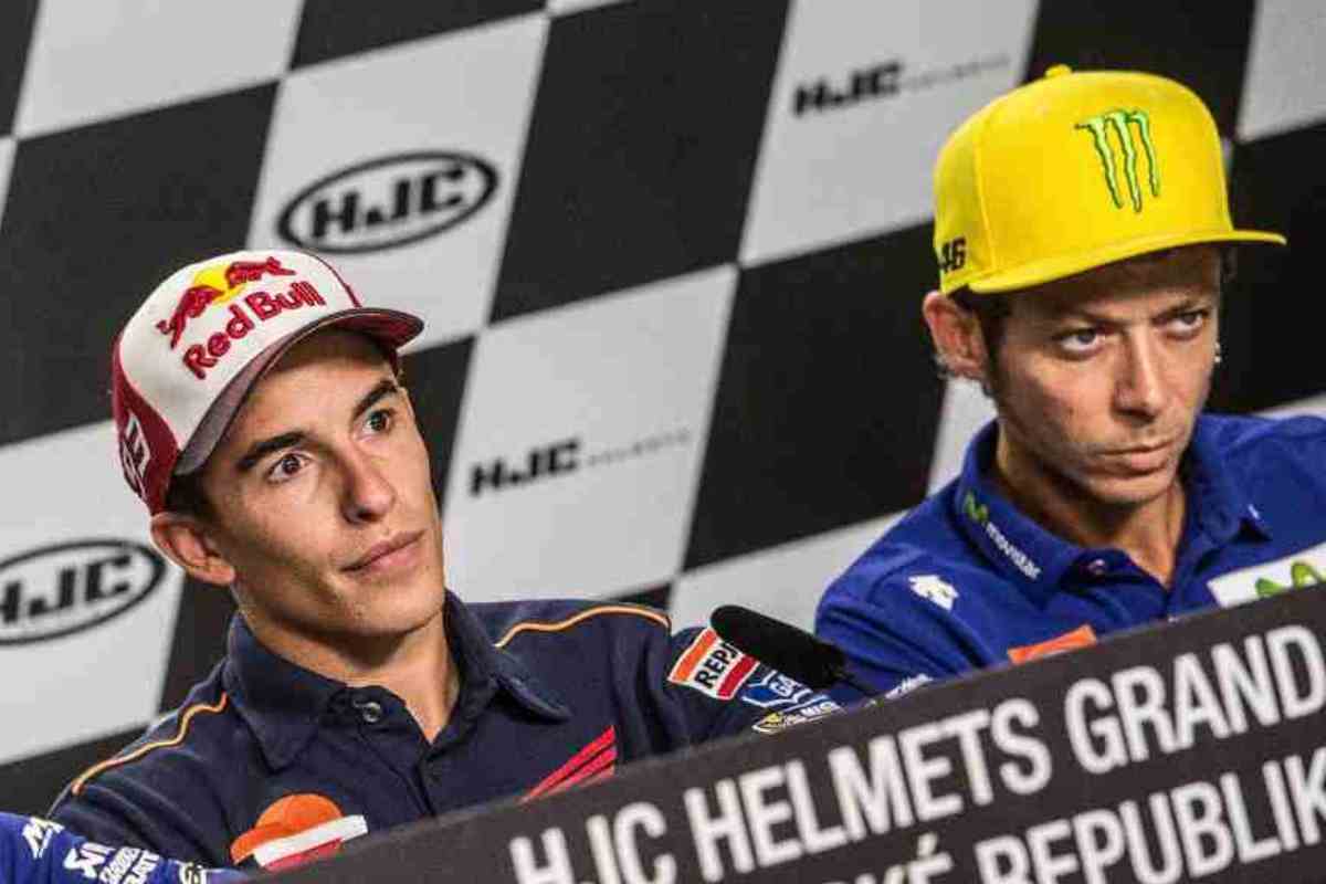 Marquez e Valentino Rossi arriva la verità
