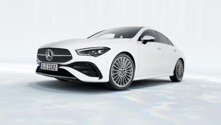 La Mercedes CLA elettrica