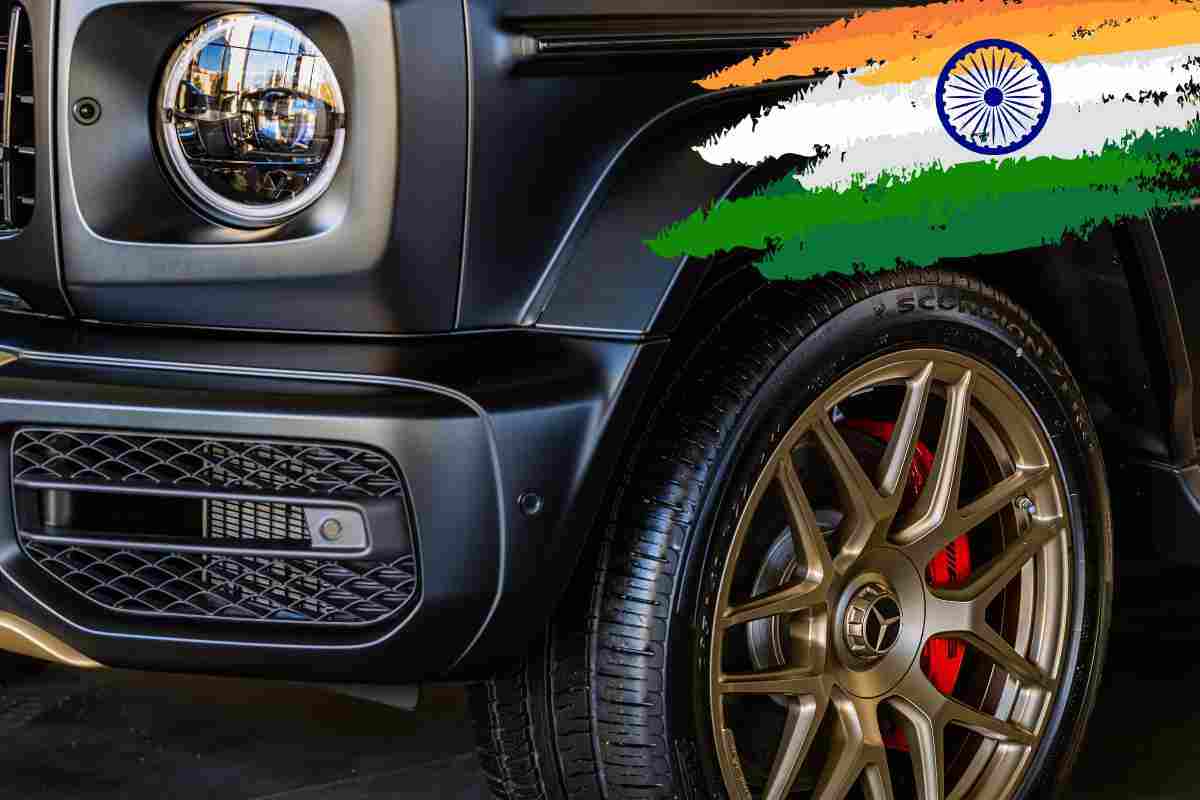 La Mercedes Classe G indiana 