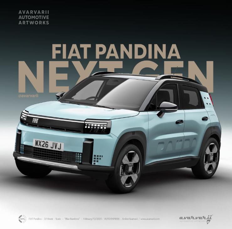 Nuova FIAT Pandina arriva nel 2028