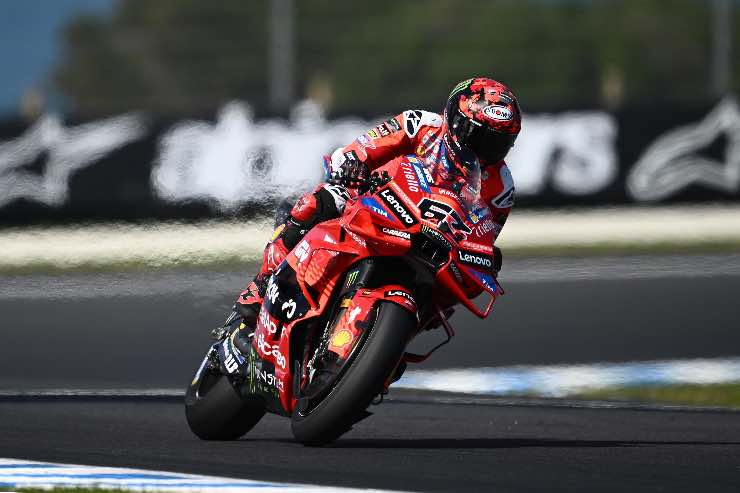 Pecco Bagnaia Tardozzi nega la frattura