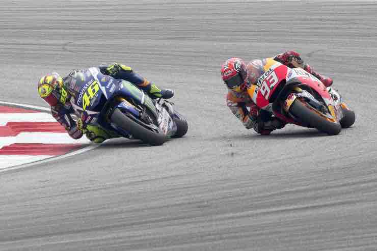 Valentino Rossi e Marc Marquez ecco il parere di Bagnaia