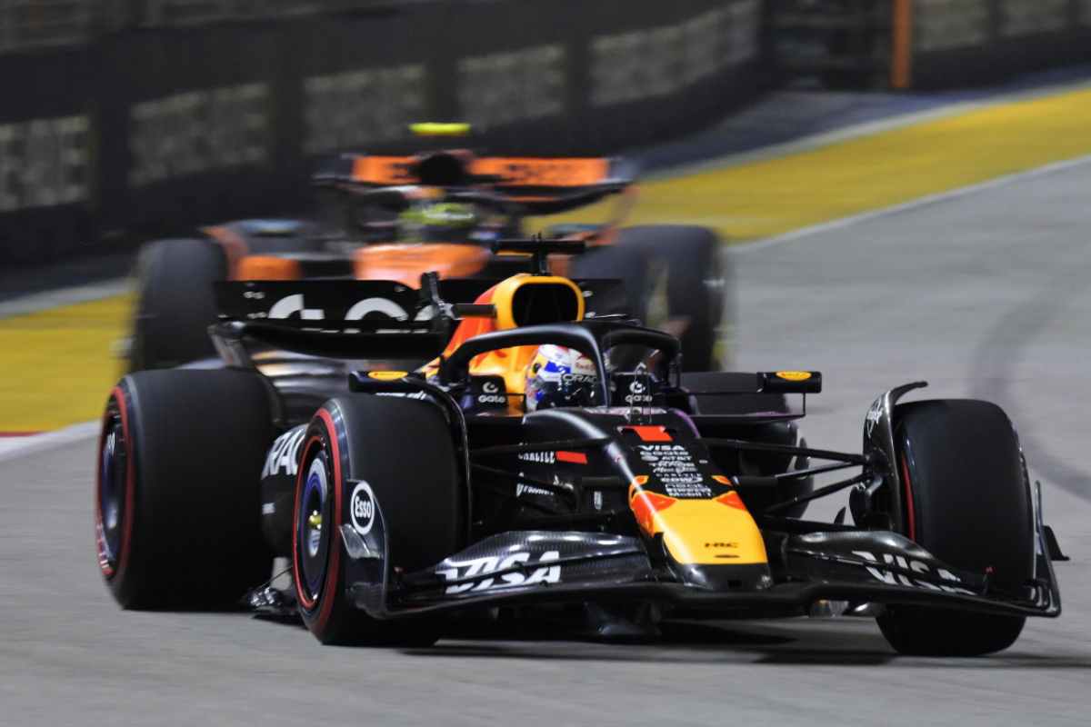 Verstappen sulla Red Bull