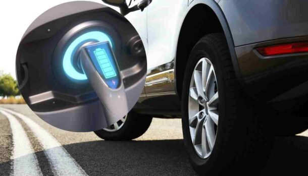 auto elettrica pieno