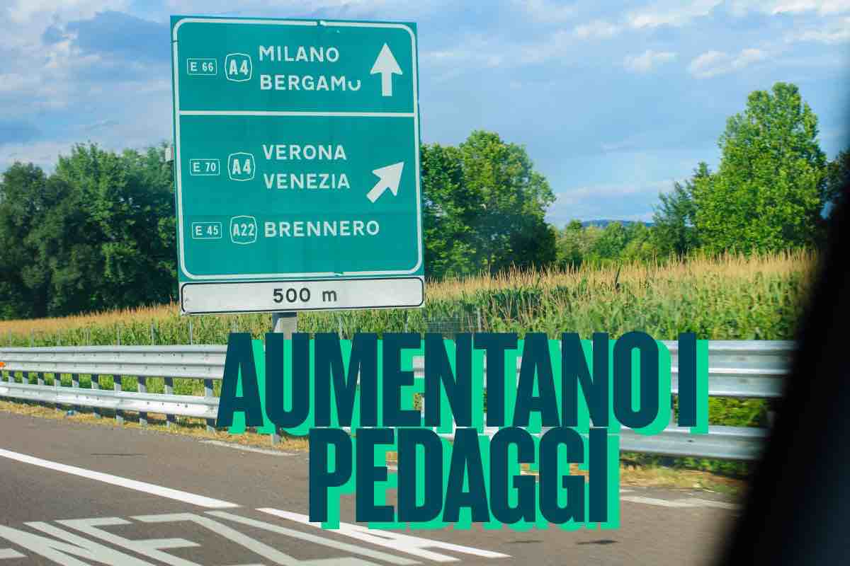 Autostrada pedaggio novità