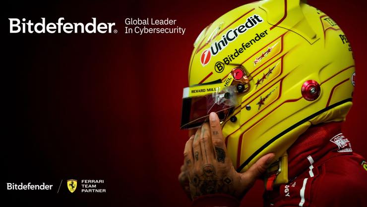 Bitdefender Ferrari partner F1