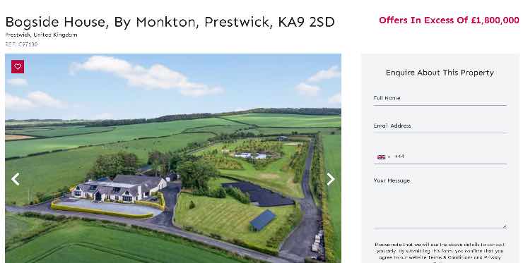 Bogside House pista villa