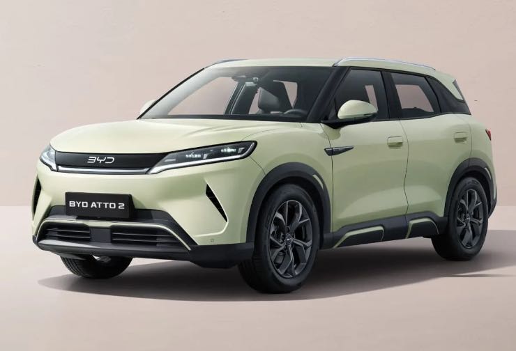 SUV BYD Atto 2 novità