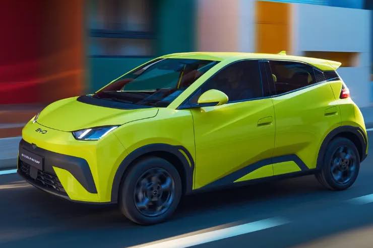 Auto elettrica Cina Time