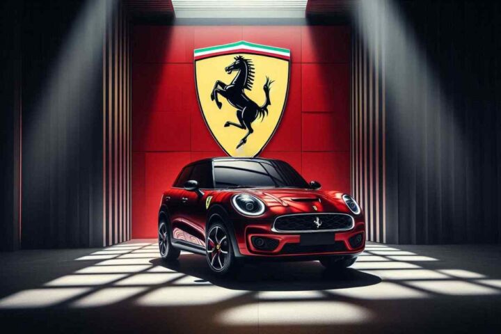 Ferrari, il mini-SUV che sembra un mix tra una F80 e un'Alfa Romeo Junior: difficile resistergli messo così (FOTO)
