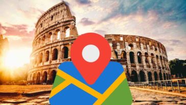 Google Maps Romani Impero