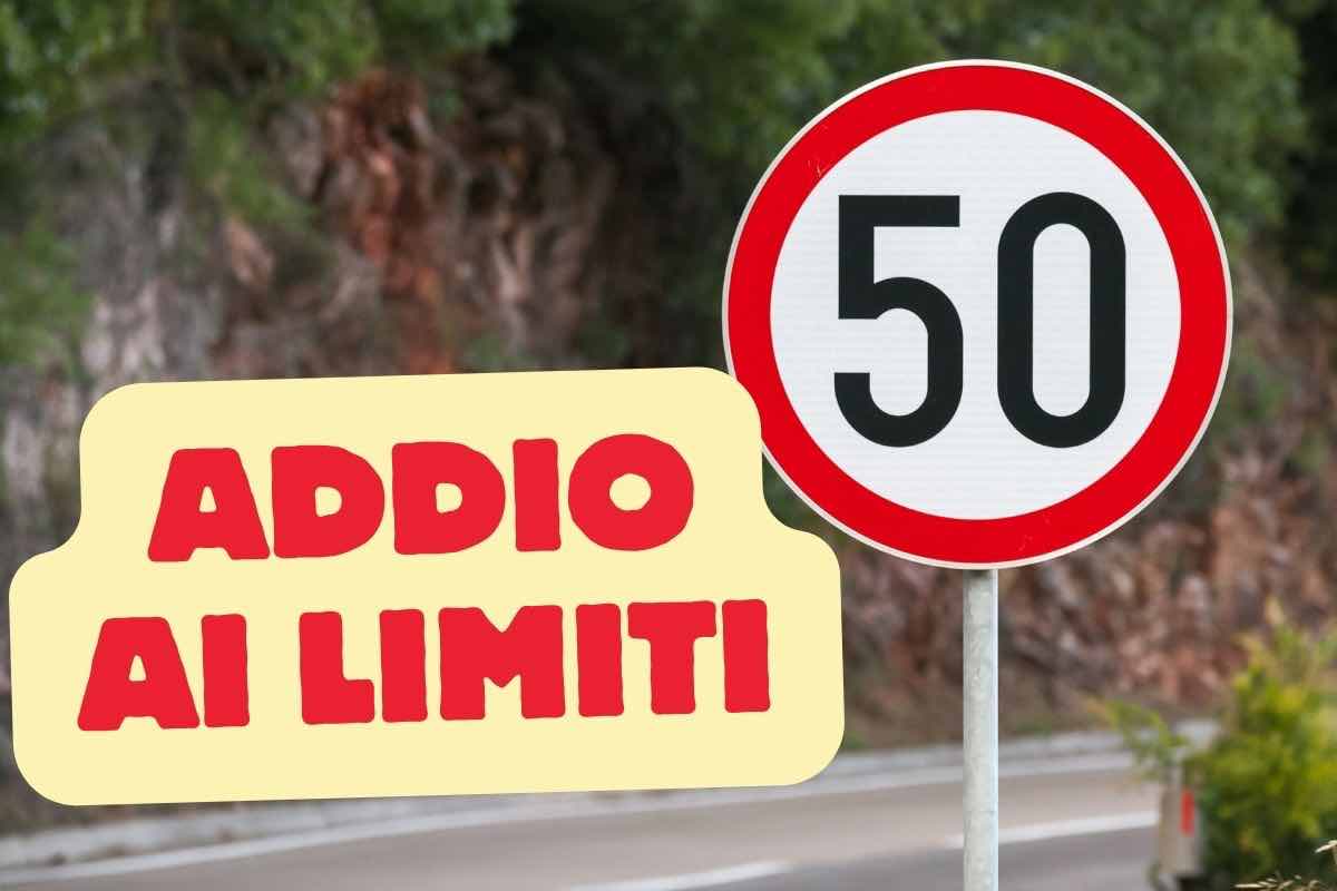 Limiti velocità auto sorpasso