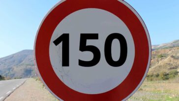 Autostrada limiti 150 km/h