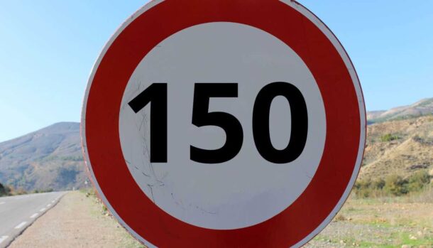 Autostrada limiti 150 km/h