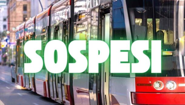 Mezzi pubblici sospeso tangenziale est