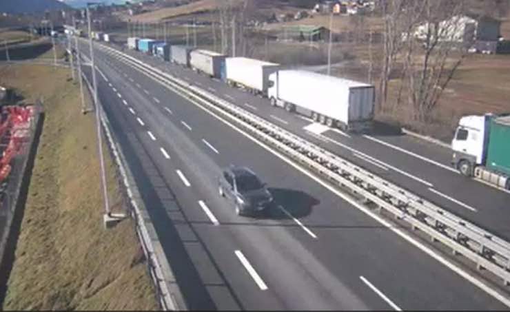 Galleria autostrada Traforo Monte Bianco