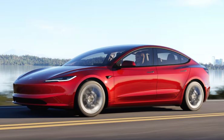 Tesla Model 3 novità