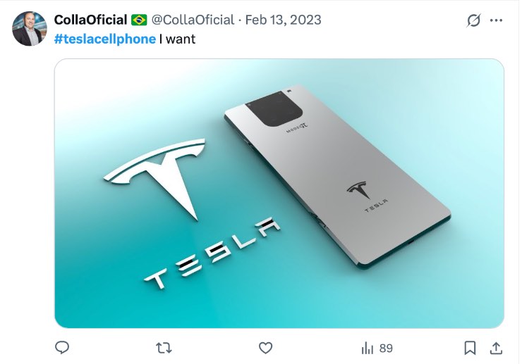 Tesla Pi Phone Elon Musk Apple