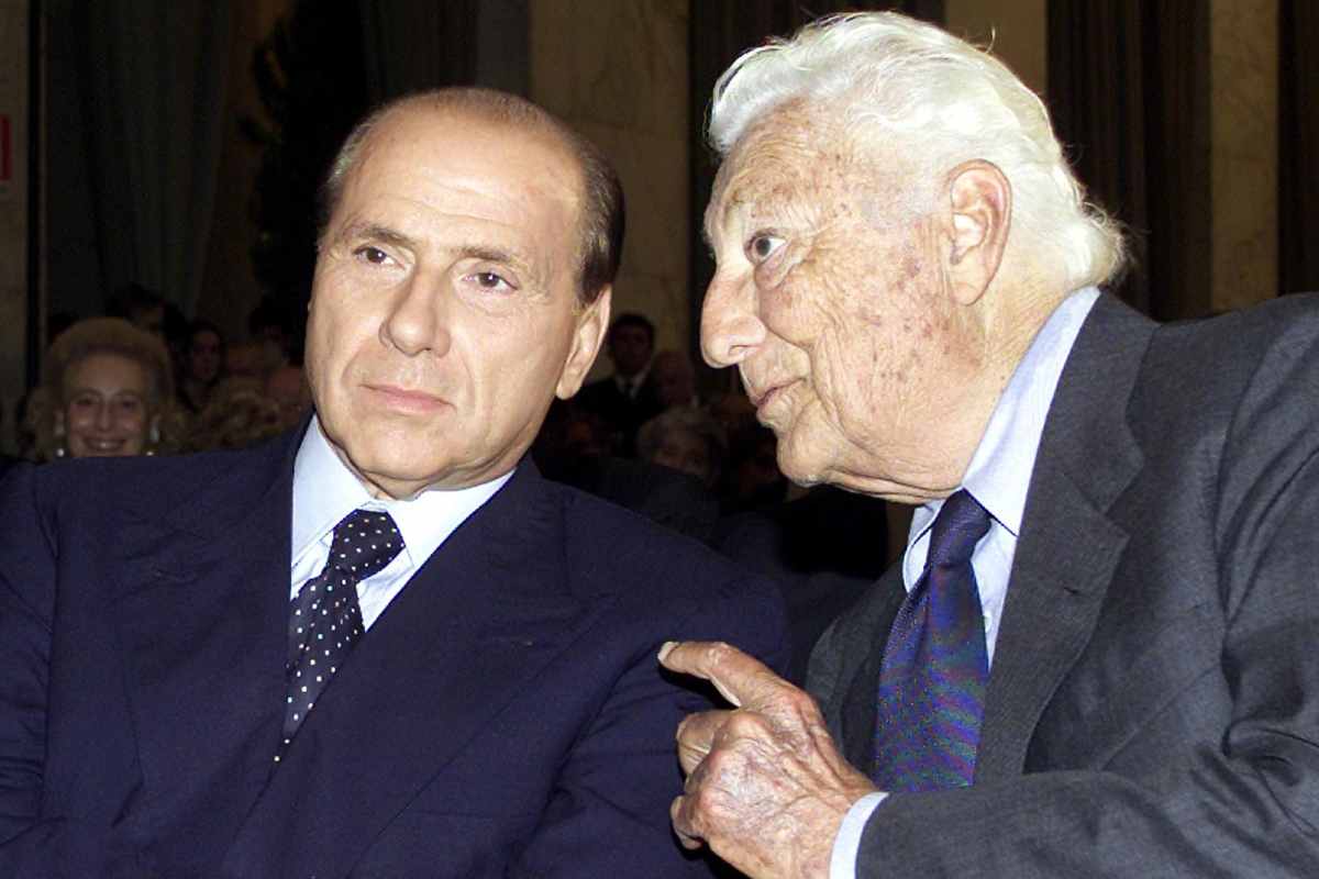 Confronto tra Gianni Agnelli e Silvio Berlusconi