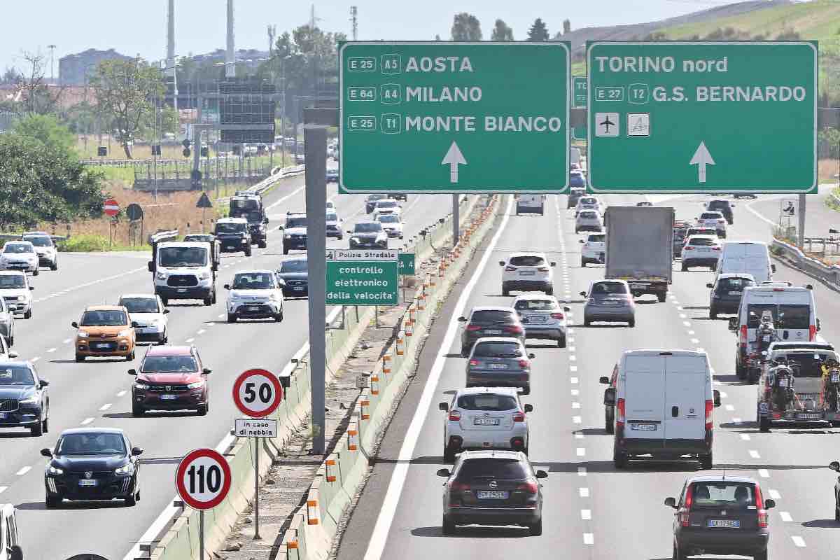 Autostrada italiani imbufaliti