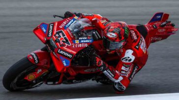 Bagnaia non si trattiene più