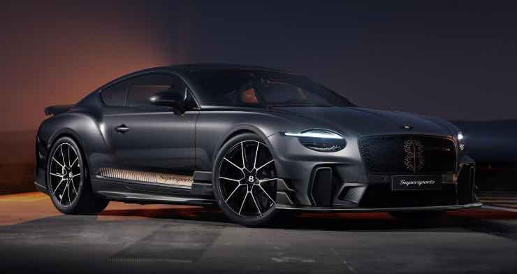 Bentley Continental GT Supersports potenza di 666 cavalli