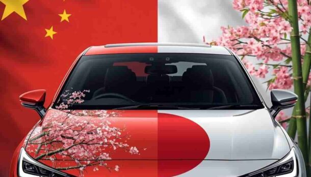 Nuova berlina cinese giapponese